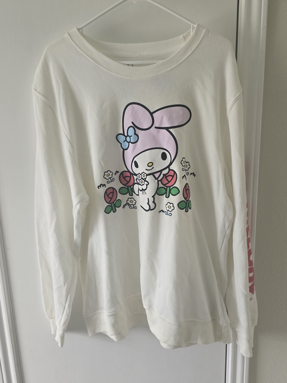 My Melody Cream Sweatshirt Never Been Worn NWOT